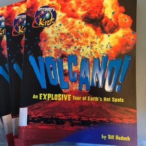 4-Books for the classroom-Discovery Kids -Volcano Books